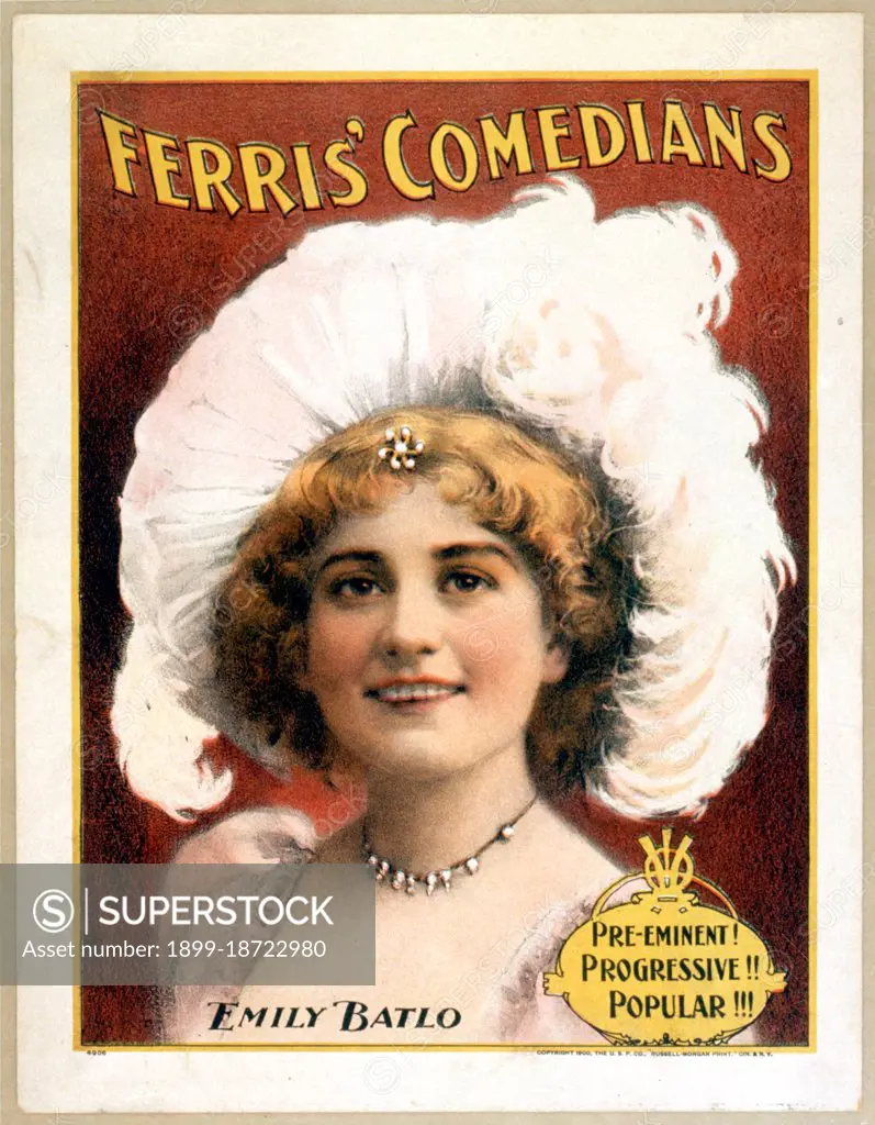 Ferris' Comedians ca 1900.