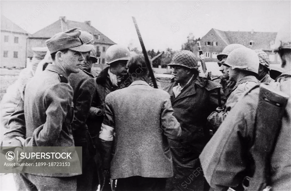 Dachau Concentration Camp liberation in WWII in April 1945. 