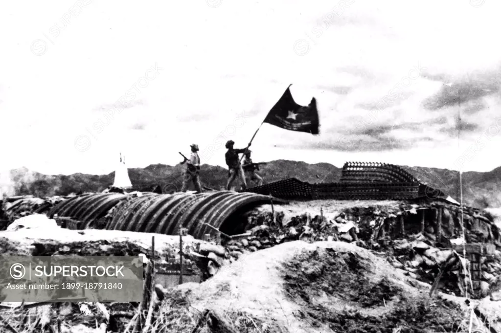 The important Battle of Dien Bien Phu was fought between the Vit Minh (led by General Vo Nguyen Giap), and the French Union (led by General Henri Navarre, successor to General Raoul Salan). The siege of the French garrison lasted fifty-seven days, from 5: 30PM on March 13 to 5: 30PM on May 7, 1954. The southern outpost or fire base of the camp, Isabelle, did not follow the cease-fire order and fought until the next day at 01: 00AM; a few hours before the long-scheduled Geneva Meeting's Indochina conference involving the United States, the United Kingdom, the French Union and the Soviet Union. The battle was significant beyond the valleys of Dien Bien Phu. Giap's victory ended major French involvement in Indochina and led to the accords which partitioned Vietnam into North and South. Eventually, these conditions inspired the United States to increase their involvement in Vietnam leading to the Second Indochina War. The battle of Ðin Biên Ph is described by historians as the first tim