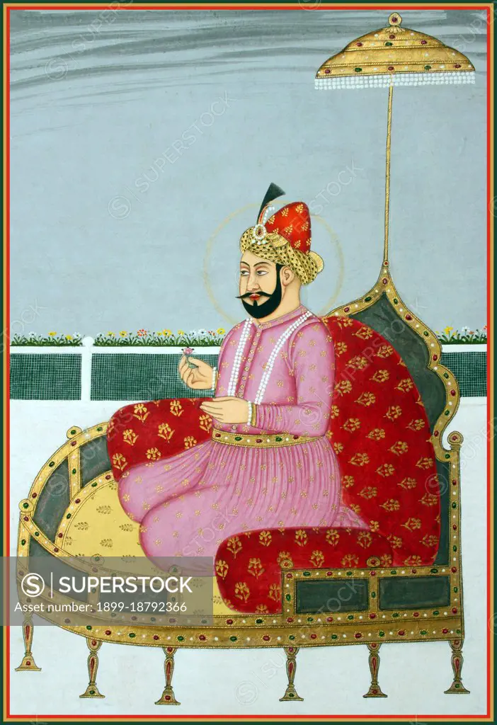 Nasir ud-din Muhammad Humayun (Persian: نصیر الدین محمد همایون; full title: Al-Sultan al-'Azam wal Khaqan al-Mukarram, Jam-i-Sultanat-i-haqiqi wa Majazi, Sayyid al-Salatin, Abu'l Muzaffar Nasir ud-din Muhammad Humayun Padshah Ghazi, Zillu'llah; 7 March 1508 - 22 February 1556) was the second Mughal Emperor who ruled present day Afghanistan, Pakistan, and parts of northern India from 1530-1540 and again from 1555-1556. Like his father, Babur, he lost his kingdom early, but with Persian aid, he eventually regained an even larger one. On the eve of his death in 1556, the Mughal empire spanned almost one million square kilometers. He succeeded his father in India in 1530, while his half-brother Kamran Mirza, who was to become a rather bitter rival, obtained the sovereignty of Kabul and Lahore, the more northern parts of their father's empire. He originally ascended the throne at the age of 22 and was somewhat inexperienced when he came to power. Humayun lost his Indian territories to the P