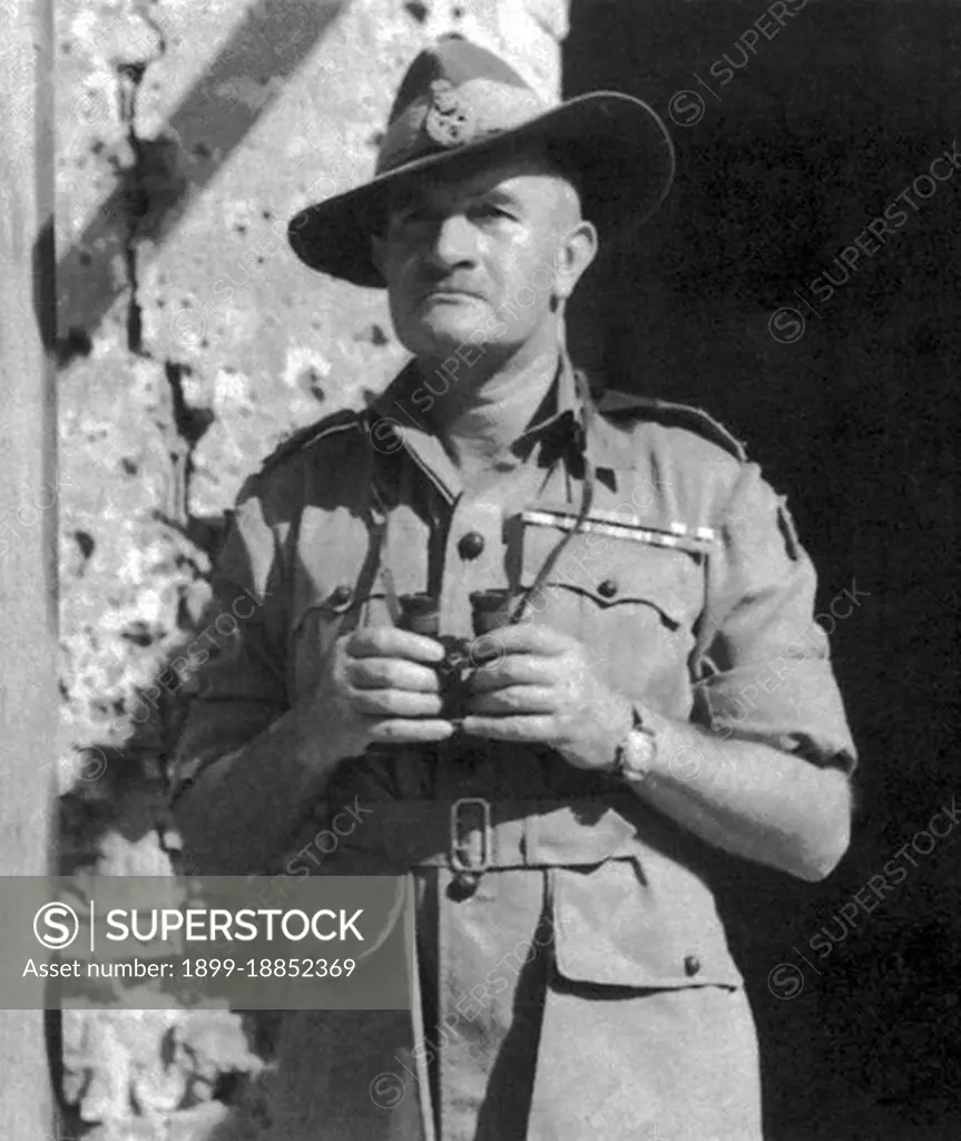 Field Marshal William Joseph 'Bill' Slim, 1st Viscount Slim KG GCB GCMG GCVO GBE DSO MC KS (6 August 1891 - 14 December 1970) was a British military commander and the 13th Governor-General of Australia. He fought in both the First and Second world wars and was wounded in action three times. During World War II he led the 14th Army, the so-called 'forgotten army' in the Burma campaign. From 1953 to 1959 he was Governor-General of Australia, regarded by many Australians as an authentic war hero who had fought with the Anzacs at Gallipoli.