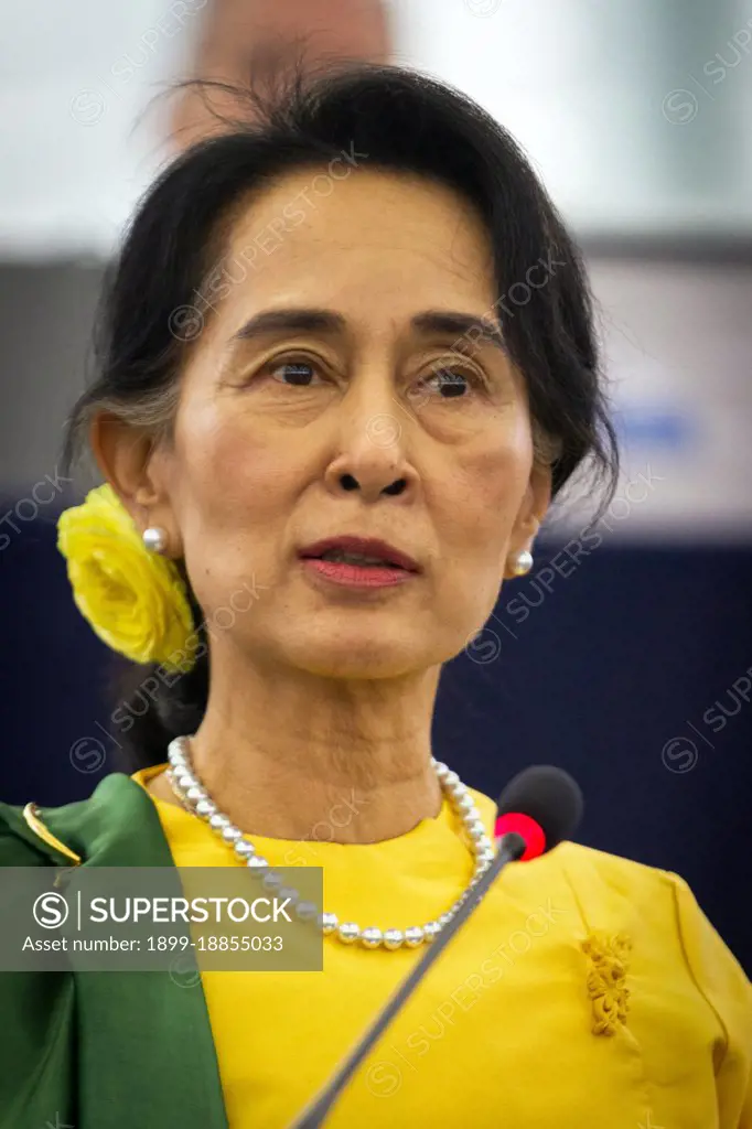 Aung San Suu Kyi (born June 19 1945) is a Burmese opposition politician and General Secretary of the National League for Democracy. In the 1990 general election, Suu Kyi was elected Prime Minister as leader of the winning National League for Democracy party, which won 59% of the vote and 394 of 492 seats. She had, however, already been detained under house arrest before the elections. She remained under house arrest in Myanmar for almost 15 years until 2010. Suu Kyi was the recipient of the Rafto Prize and the Sakharov Prize for Freedom of Thought in 1990 and the Nobel Peace Prize in 1991. In 1992 she was awarded the Jawaharlal Nehru Award for International Understanding by the Government of India.