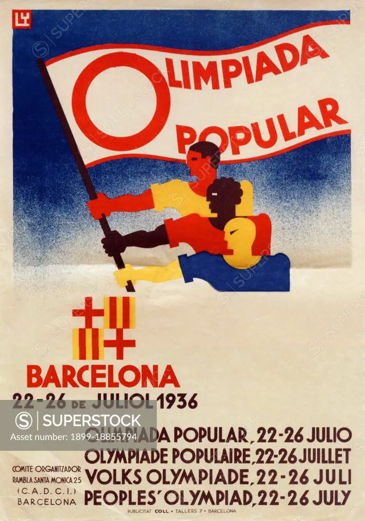 The People's Olympiad (Catalan: Olimpíada Popular, Spanish Olimpiada Popular) was a planned international multi-sport event that was intended to take place in Barcelona, the capital of the autonomous region of Catalonia within the Spanish Republic. It was conceived as a protest event against the 1936 Summer Olympics being held in Berlin during the Nazi regime. Despite gaining considerable support, the People's Olympiad was never held, as a result of the outbreak of the Spanish Civil War. Barcelona would later host the 1992 Summer Olympics, after the Spanish transition to democracy that followed the end of the Franco dictatorship.