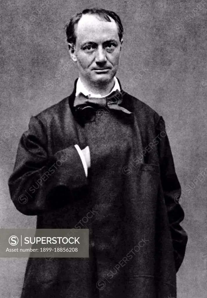 Charles Pierre Baudelaire (April 9, 1821 - August 31, 1867) was a French poet who produced notable work as an essayist, art critic, and pioneering translator of Edgar Allan Poe. His most famous work, Les Fleurs du mal (The Flowers of Evil), expresses the changing nature of beauty in modern, industrializing Paris during the 19th century. Baudelaire's highly original style of prose-poetry influenced a whole generation of poets including Paul Verlaine, Arthur Rimbaud and Stéphane Mallarmé among many others. He is credited with coining the term 'modernity' (modernité) to designate the fleeting, ephemeral experience of life in an urban metropolis, and the responsibility art has to capture that experience. Baudelaire worked on a translation and adaptation of Thomas de Quincey's 'Confessions of an English Opium Eater'. He contributed various articles to Eugene Crepet's 'Poètes francais; Les Paradis artificiels: opium et haschisch' (French poets; Artificial Paradises: opium and hashish, 1860).