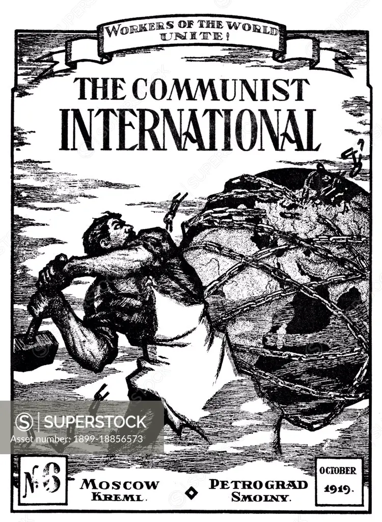 The Communist International, abbreviated as Comintern and also known as the Third International (1919-1943), was an international communist organization that advocated world communism. The International intended to fight 'by all available means, including armed force, for the overthrow of the international bourgeoisie and for the creation of an international Soviet republic as a transition stage to the complete abolition of the State'. The Comintern was founded after the 1915 Zimmerwald Conference in which Vladimir Lenin had organized the 'Zimmerwald Left' against those who refused to approve any statement explicitly endorsing socialist revolutionary action, and after the 1916 dissolution of the Second International.