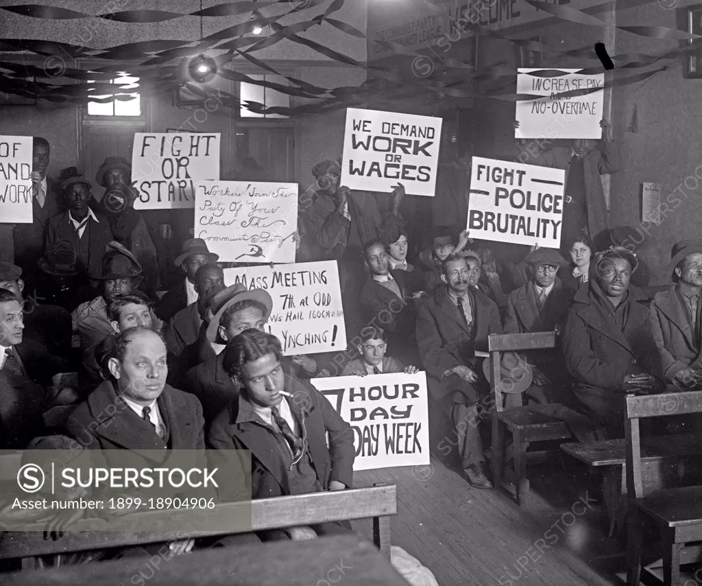 Protesters ca. between 1909 and 1923.