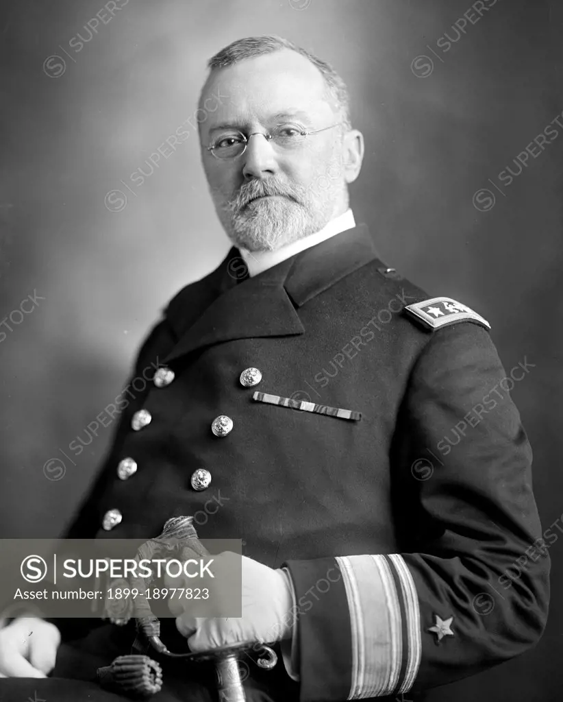 Admiral Edward Buttevant Barry (taken ca. 1905-1938) was forced to reseign as he was accused of a liason between he and a cabin boy aboard the USS West Virginia. 