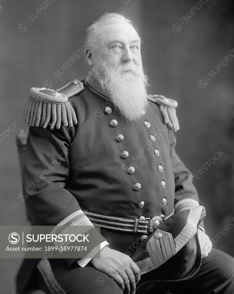 United States Navy Admiral Phillip Hitchborn ca. early 1900s. 