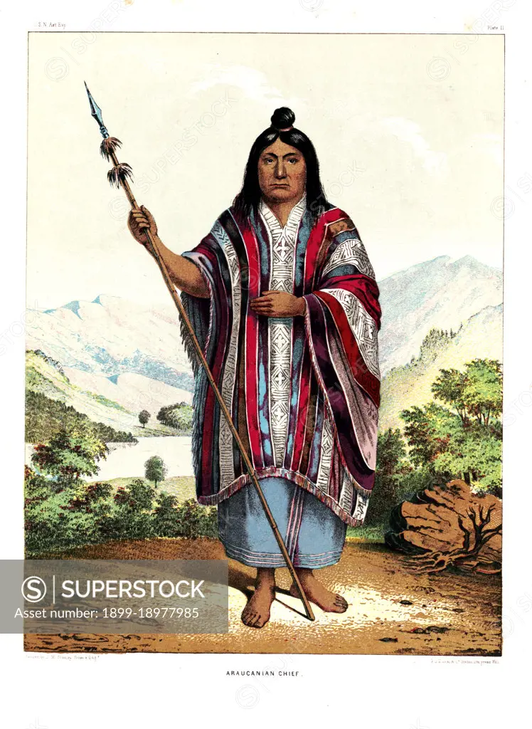 Araucanian chief. 