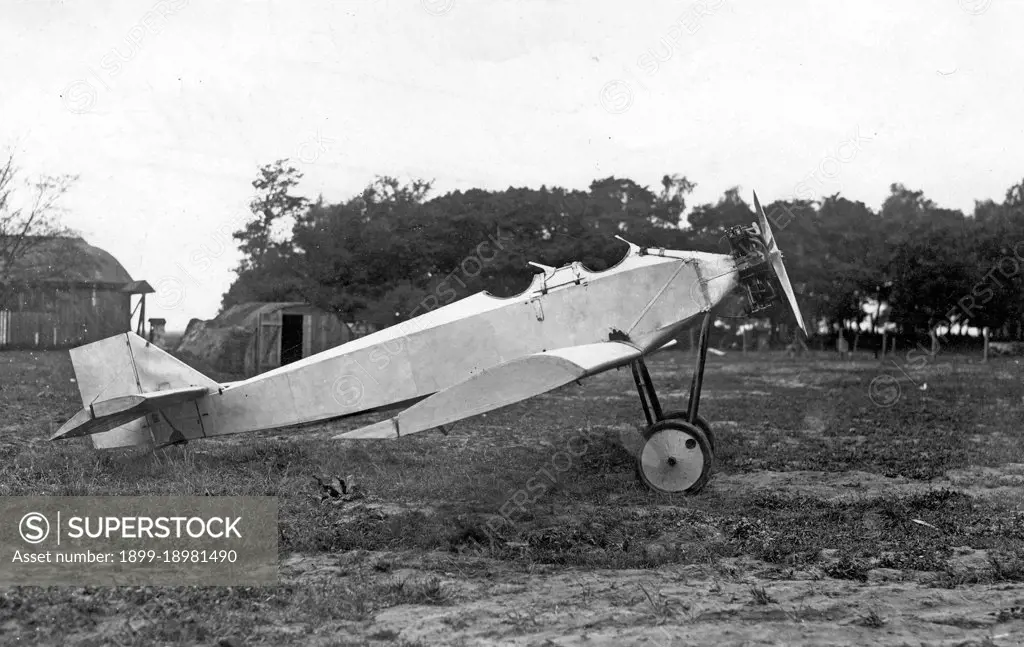 WK-1 Jutrzenka aircraft, constructed by Wadysaw Aleksander Kozowski, 1927. 