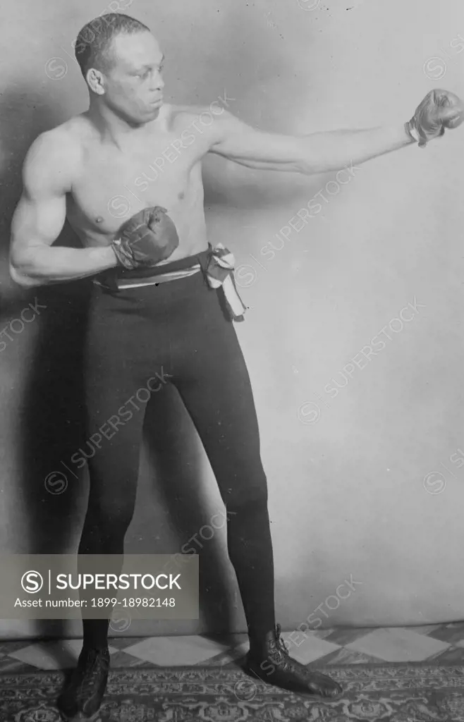 Historical Boxing - Jack Blackburn ca. 1910-1915. 