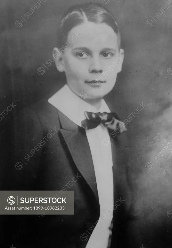 Prince Max of Hohenberg ca. 1913. 