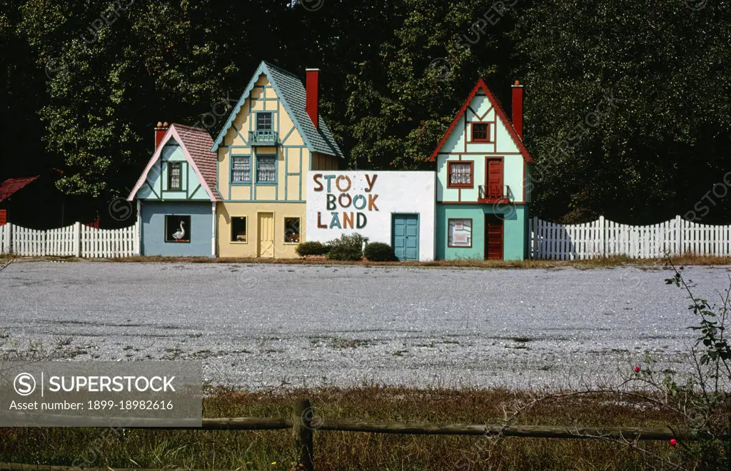 1970s America -   Storybook Land, Woodbridge, Virginia 1979. 