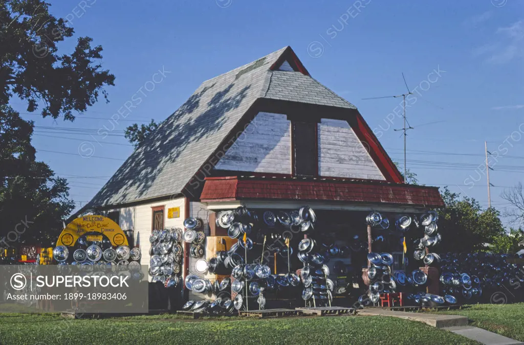 1980s United States -  Al's Corner, Lawton, Oklahoma 1982 . 