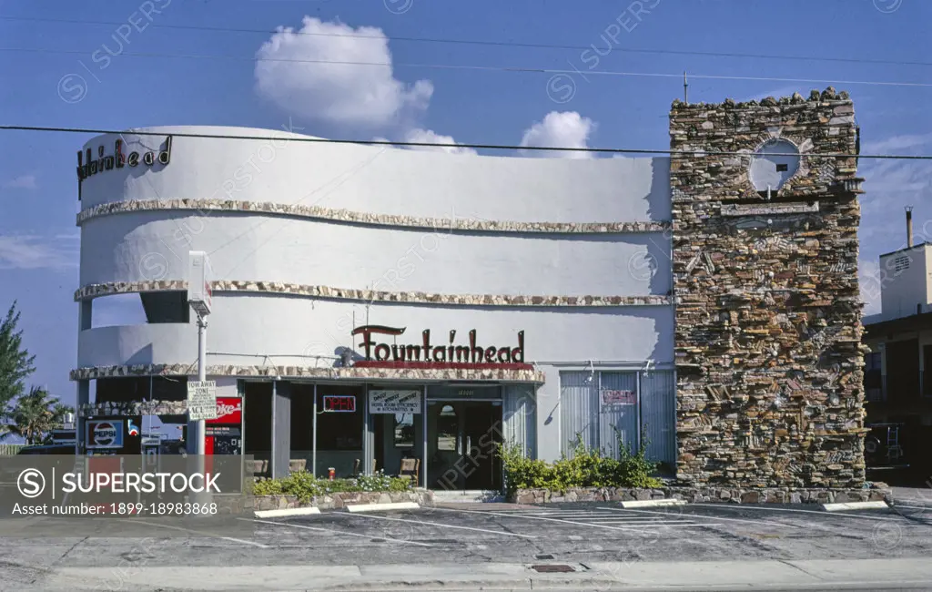 1990s United States -  Fountainhead Motel, North Miami Beach, Florida 1990 . 