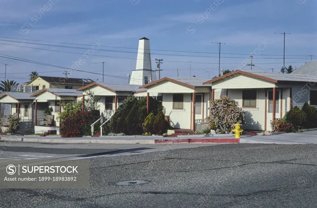 1980s United States -  Restwell Court, Pismo Beach, California 1985 . 