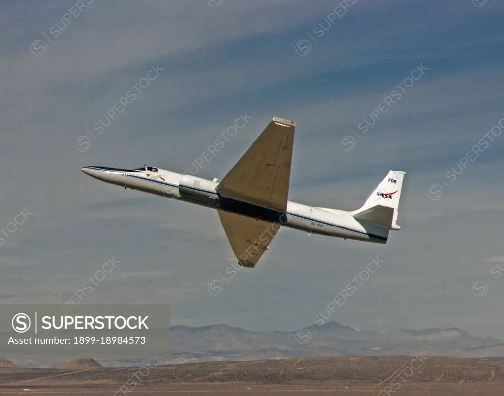 ER-2 tail number 706, was one of two Airborne Science ER-2s used as science platforms by Dryden. The aircraft were platforms for a variety of high-altitude science missions flown over various parts of the world. They were also used for earth science and atmospheric sensor research and development, satellite calibration and data validation. . 