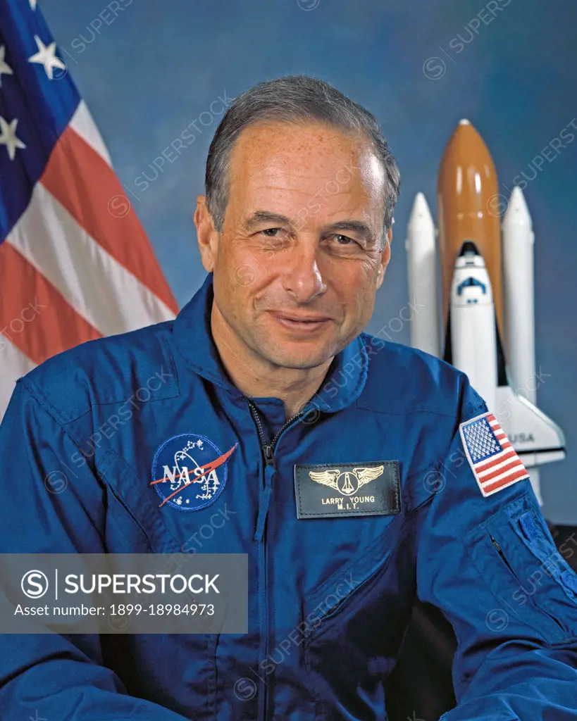 Offical portrait of STS-58 alternate payload specialist Lawrence Young. 