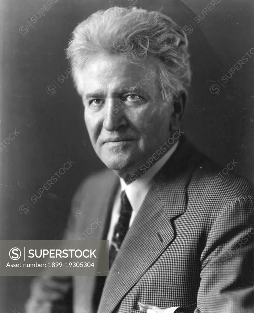 Portrait of Senator Robert LaFollette, progressive from Wisconsin