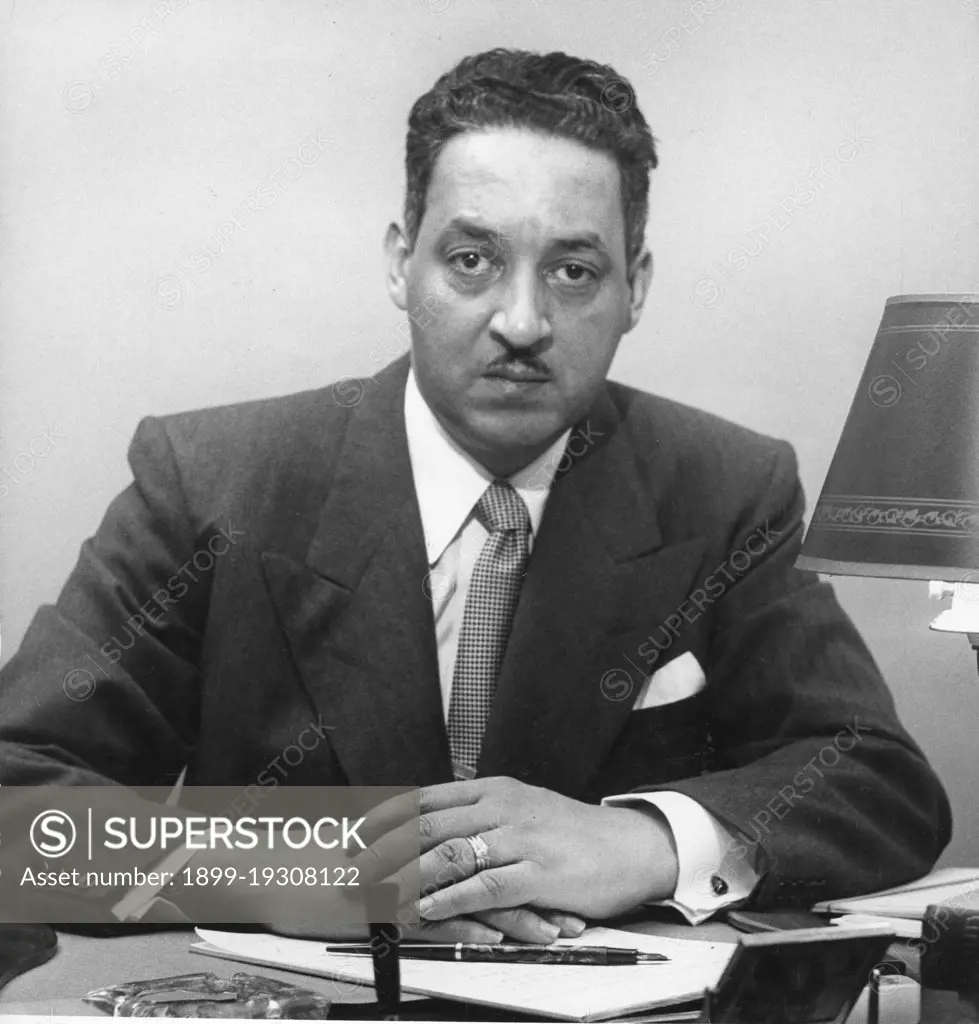 Thurgood Marshall, special counsel of the National Association for the Advancement of Colored People, New York, NY, 1952.