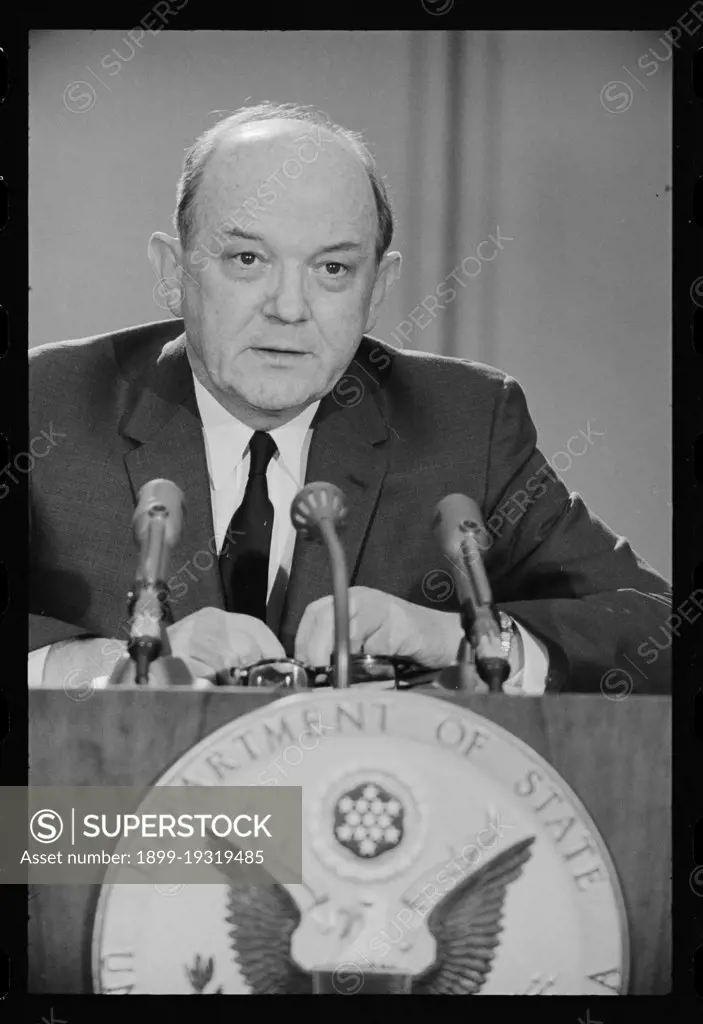 Dean Rusk, American Secretary of State from 1961 to 1969