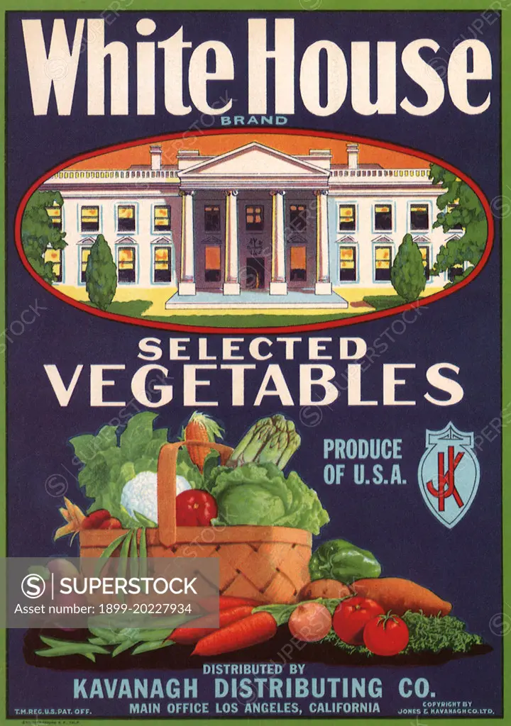 White House and Veggies. 