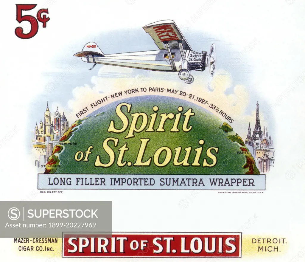 Spirit of St. Louis. 