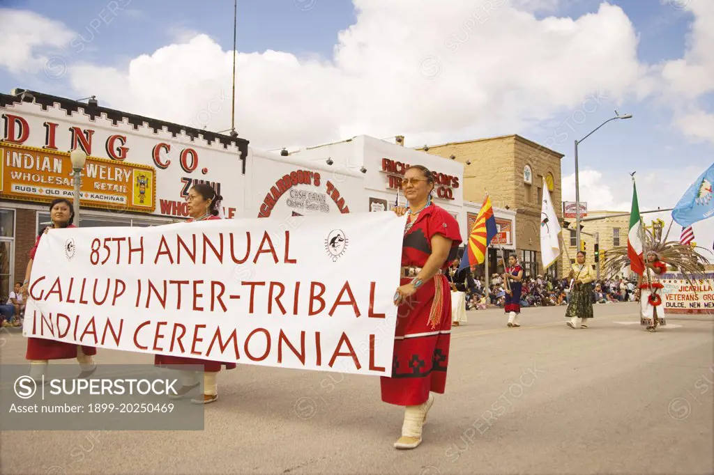 Saturday Parade, Gallup Inter-Tribal Indian Ceremonial, Gallup, New Mexico