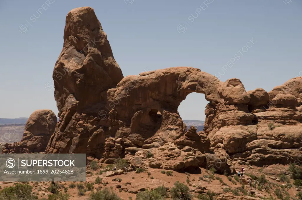 Turret arch, Arches National Park