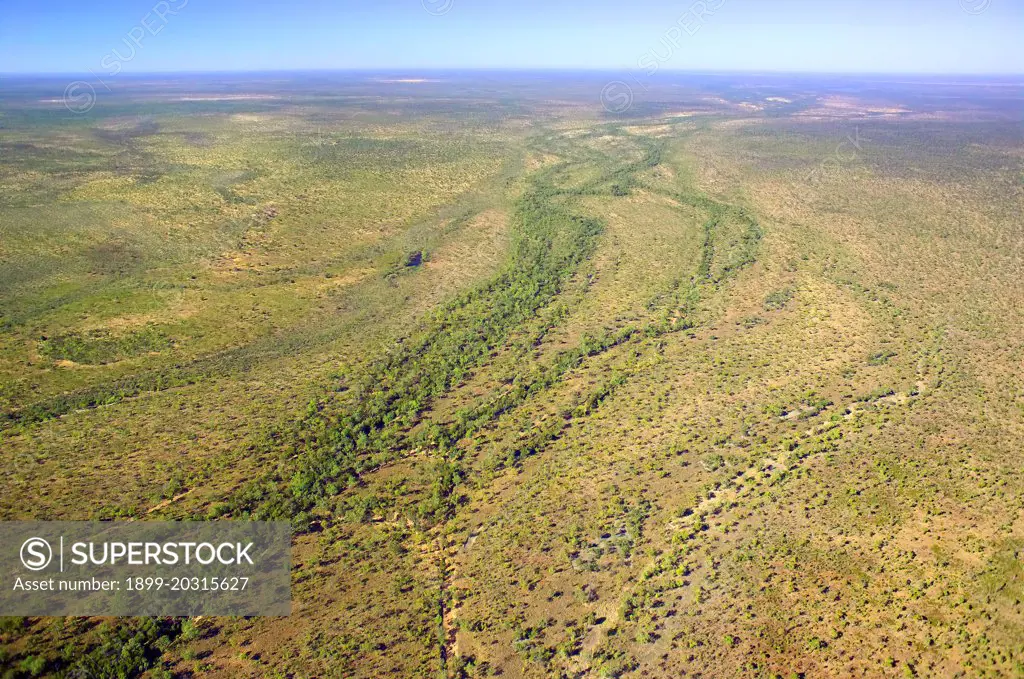 Braided channels of Limmen Bight River, Broadmere Station, western Gulf of Carpentaria, Northern Territory.