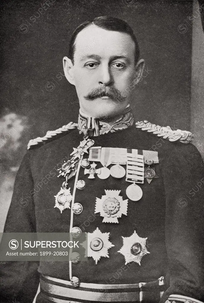 General Sir Archibald Hunter, 1856 to1936. General in the British Army. From the book South Africa and the Transvaal War by Louis Creswicke, published 1900.