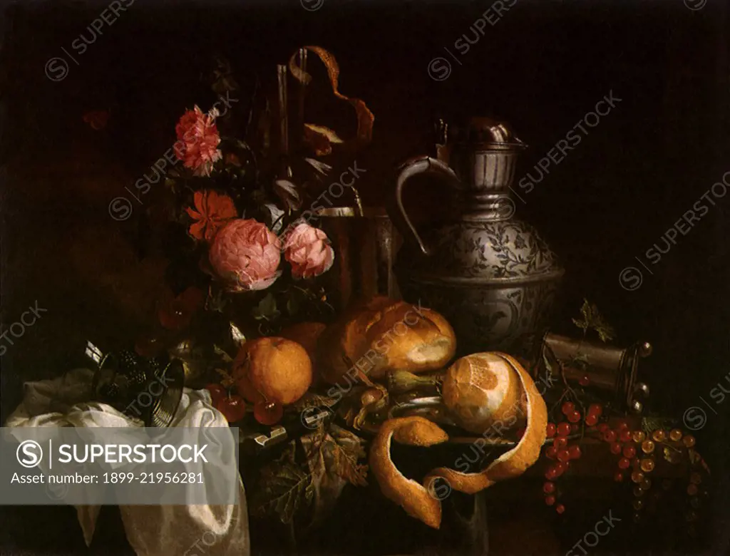 Still Life, 1630. Heem, Jan Davidsz de.