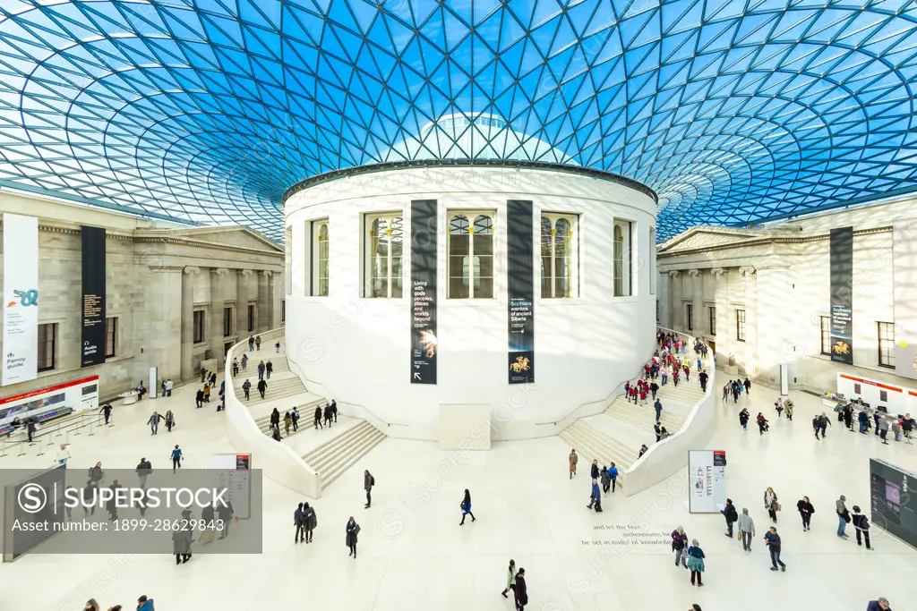 The Great Court of The British Museum, London, UK