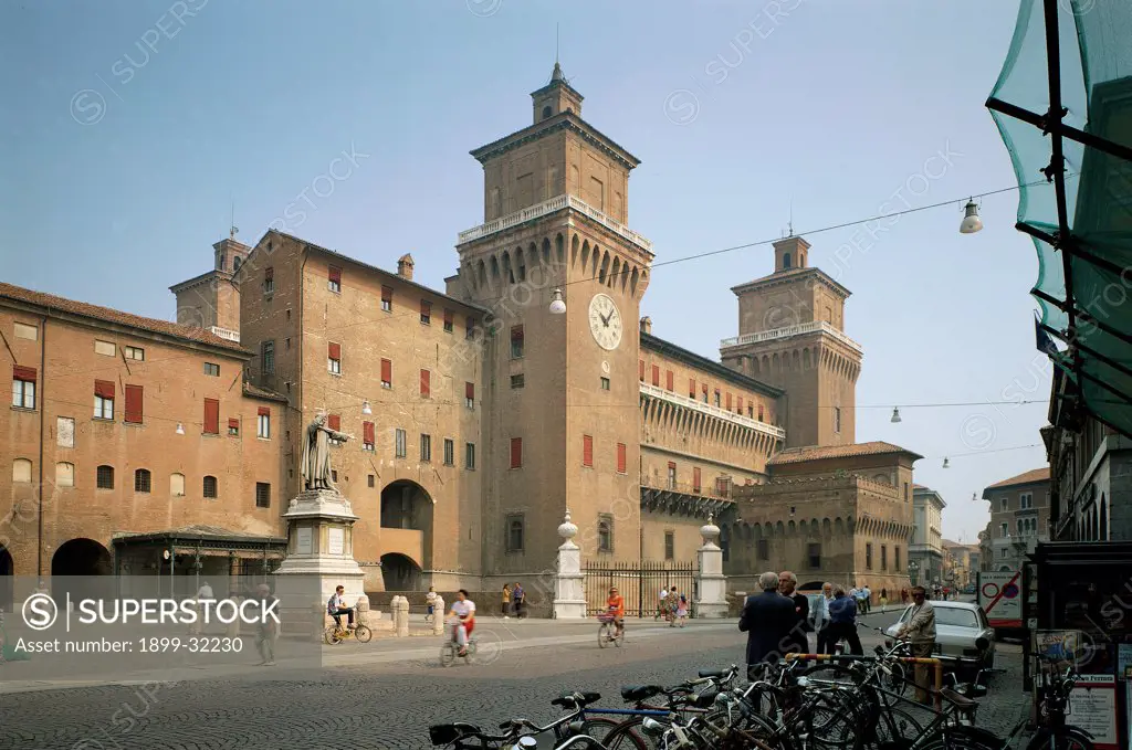 Estense Castle of San Michele by Bartolino da Novara 1358 14th