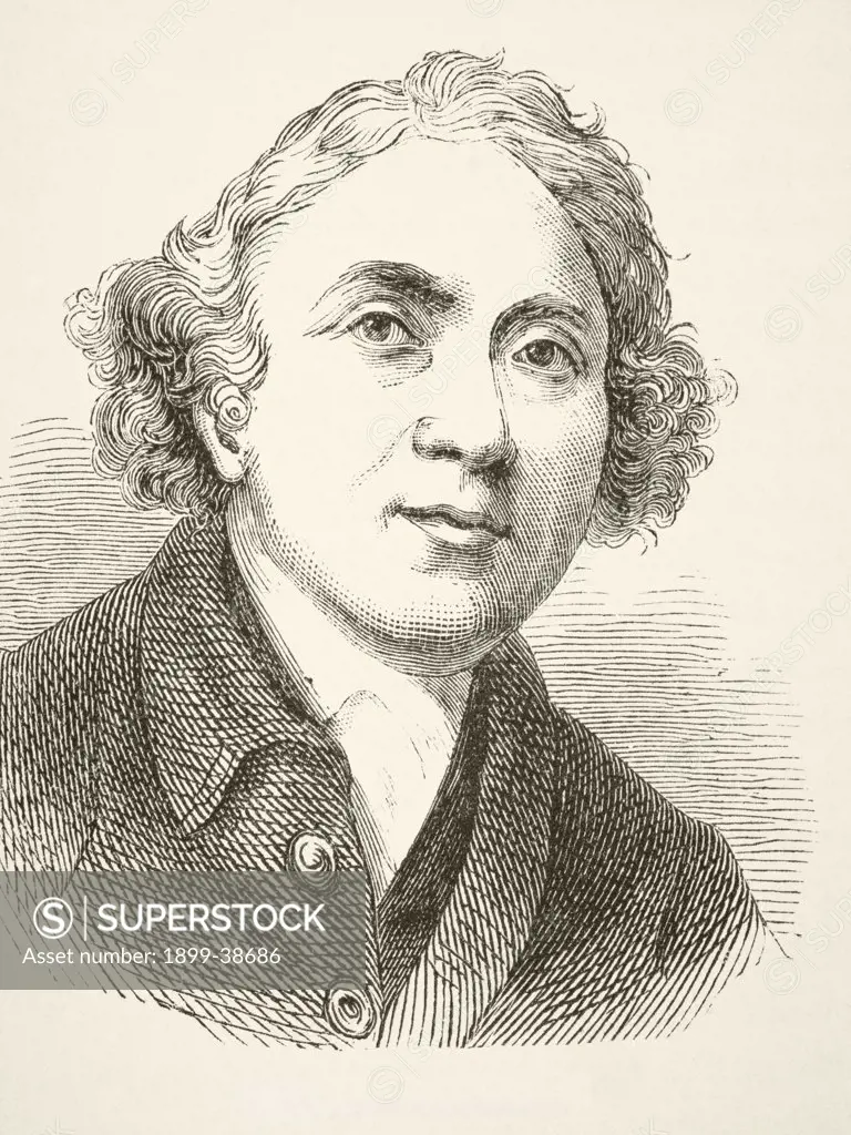 John Hunter 1728 1793. Scottish surgeon. Founder of pathological anatomy in England. From The National and Domestic History of England by William Aubrey published London circa 1890