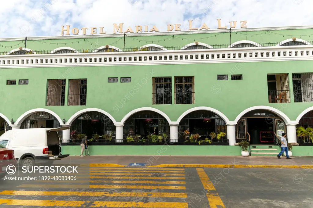 Hotel Maria de la Luz, Vallodolid, Yucatan, Mexico.