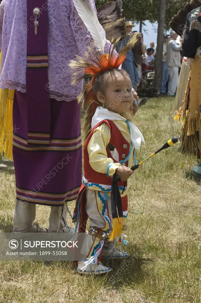 A Gathering Of North America'S Native People, Meeting To Dance, Sing, Socialize And Honor American Indian Culture At Taos Pueblo, New Mexico