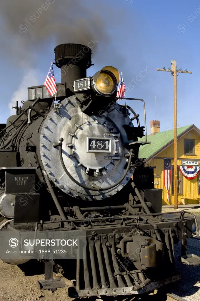 The Cumbres And Toltec Scenic Railroad Is A Coal Fired, Steam Powered Narrow Gauge Railroad That Travels From Chama, New Mexico To Antonito, Colorado.