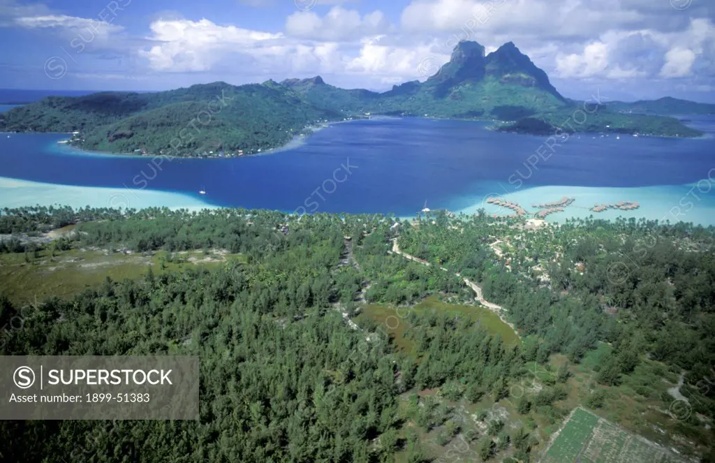 French Polynesia. Tahiti, Bora Bora, Motu