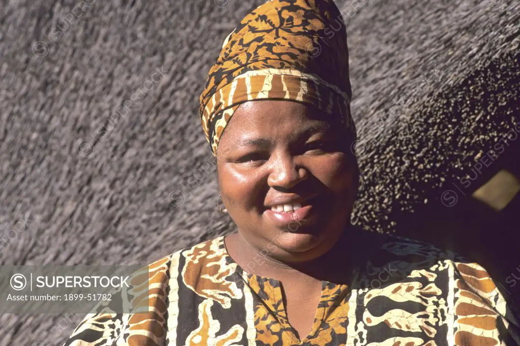 South Africa, Grahamstown. Zulu Woman