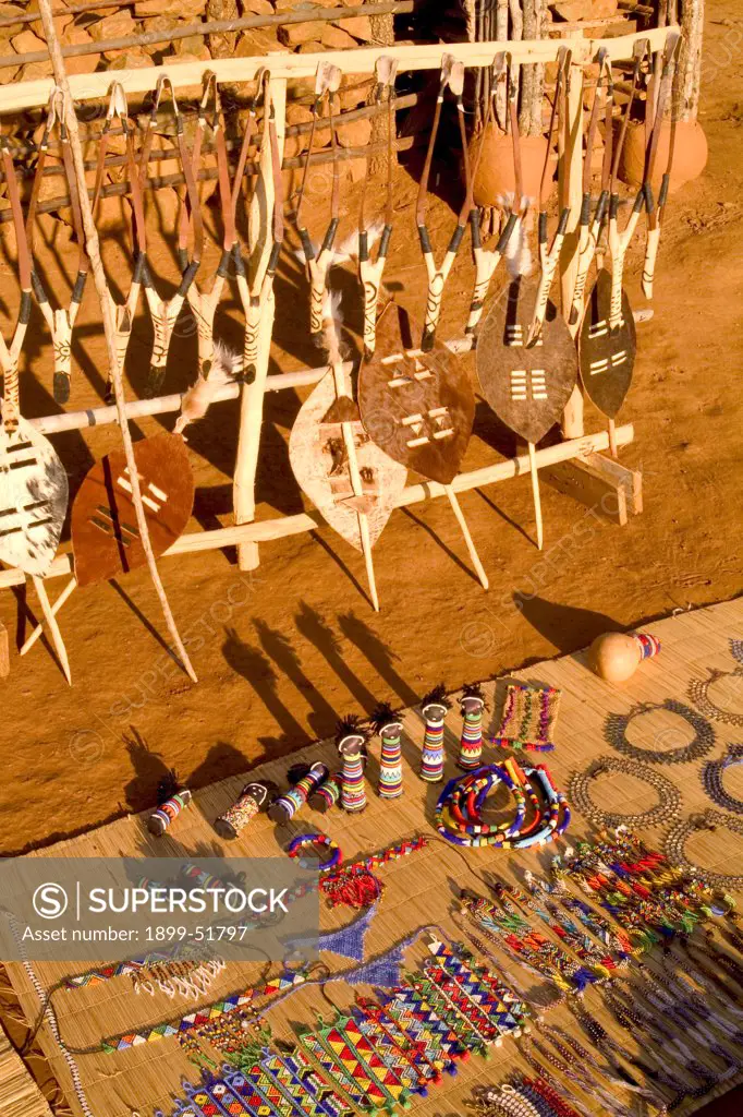 South Africa, Shakaland. Zulu Crafts