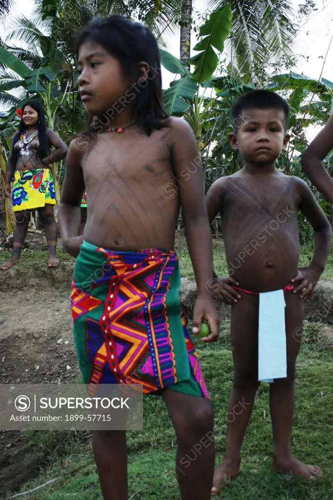 Panama, Embira Indigenous In The Darien