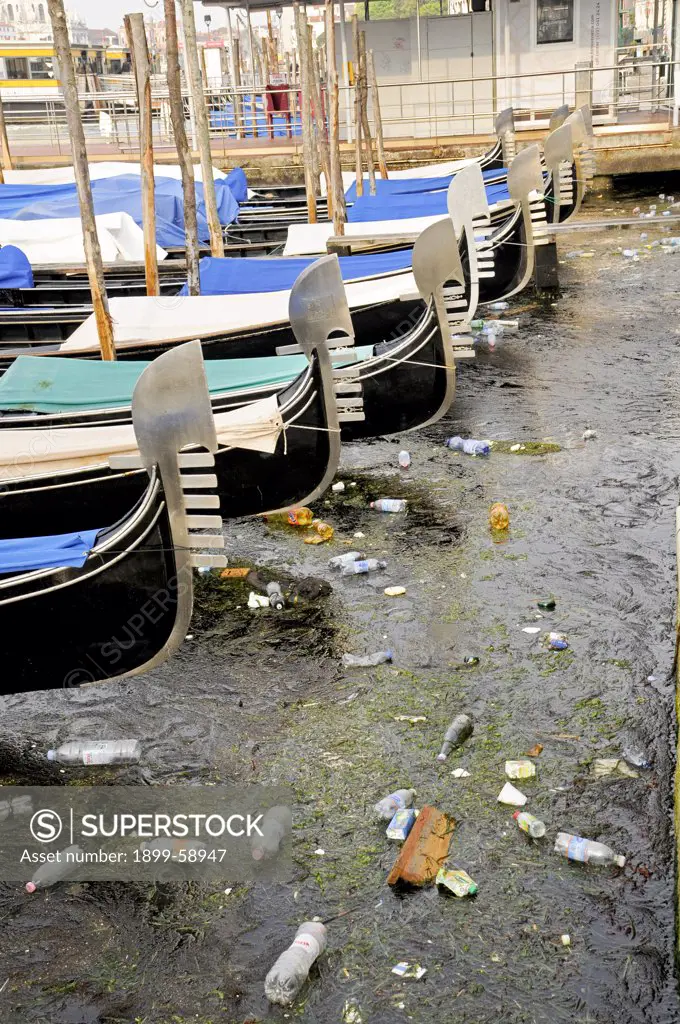 Pollution In Venice, Italy