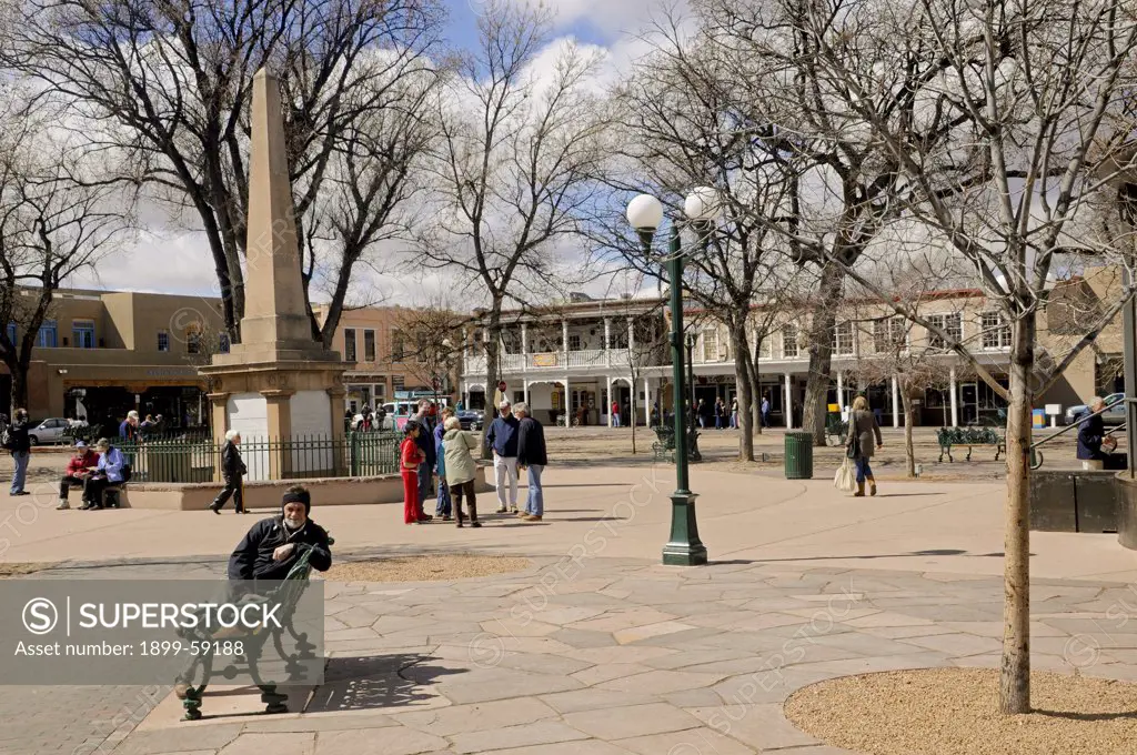 Historic Plaza, Santa Fe, New Mexico