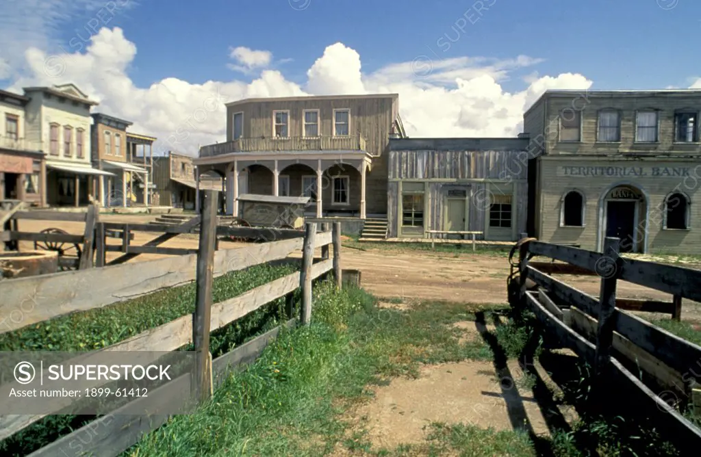 New Mexico, Santa Fe. Eaves Movie Ranch