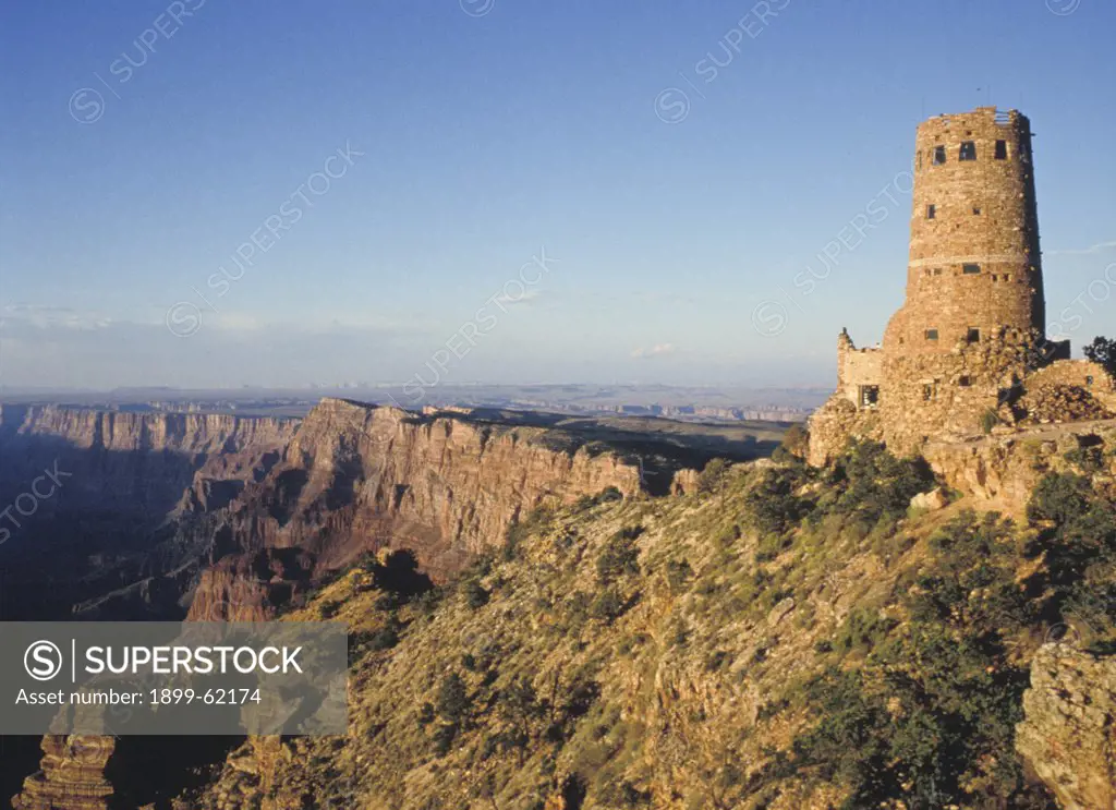 Arizona, Grand Canyon. The Watchtower.