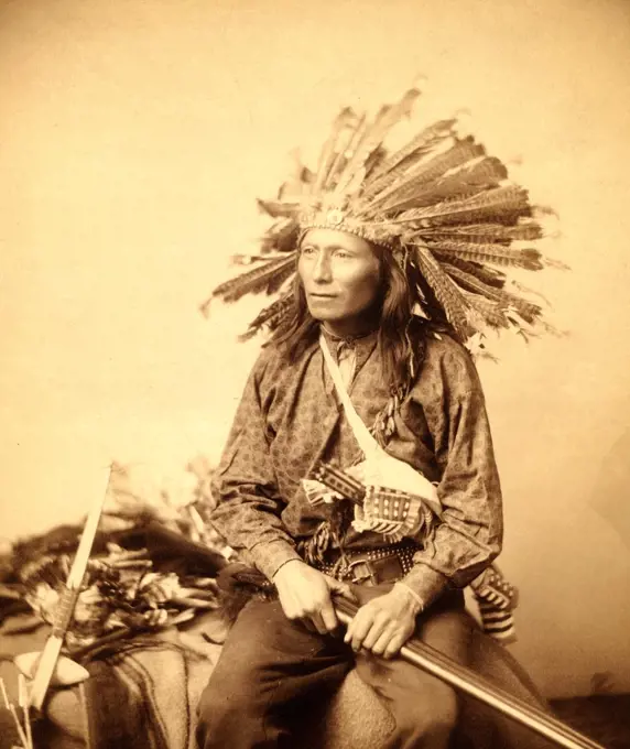 Little,' instigator of Indian revolt at Pine Ridge, 1890.