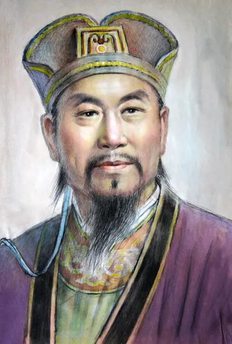 Emperor Gaozu of Tang (566 - June 25, 635), born Li Yuan, courtesy name Shude, was the founder of the Tang Dynasty of China, and the first emperor of this dynasty from 618 to 626. Emperor Gaozu's reign was concentrated on uniting the empire under the Tang. Aided by Li Shimin, whom he created Prince of Qin, he defeated all other contenders. By 628, the Tang Dynasty had succeeded in uniting all of China. On the home front, he recognized the early successes forged by Emperor Wen of Sui and strove to emulate most of Emperor Wen's policies, including the equal distribution of land amongst his people, and he also lowered taxes. He abandoned the harsh system of law established by Emperor Yang of Sui as well as reforming the judicial system. These acts of reform paved the way for the reign of Emperor Taizong, which ultimately pushed the Tang to the height of its power. Emperor Gaozu passed the throne to Li Shimin (Emperor Taizong) in 626 and became Taishang Huang (retired emperor). He died in 