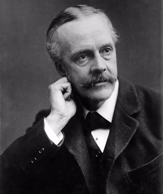 Arthur James Balfour, 1st Earl of Balfour (25 July 1848 - 19 March 1930) was a British Conservative politician and statesman. He served as the Prime Minister of the United Kingdom from July 1902 to December 1905, and as Leader of the Conservative Party from his appointment as Prime Minister to November 1911. He was a Member of Parliament from 1874-1922 and served as Foreign Secretary in David Lloyd George's coalition government 1916-1919. Balfour's service as Foreign Secretary was most notable for the issuance of the Balfour Declaration of 1917, a letter to Lord Rothschild promising the Jews a 'national home' in Palestine, then part of the Ottoman Empire.