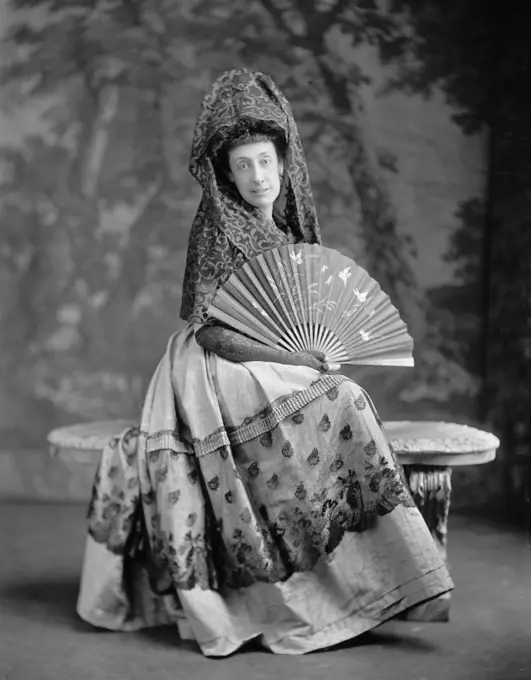 Portrait of Madame Urcullu circa early 1900s. 